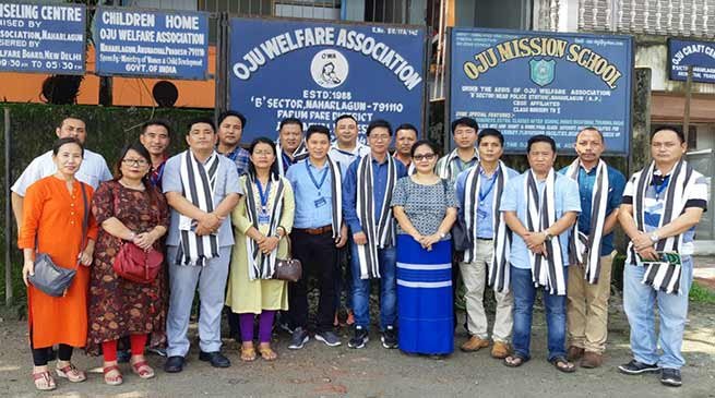 Arunachal:  APCS officers visits Oju Welfare Association