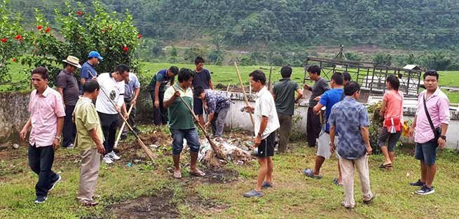 Arunachal:  Awareness for Survekshan Gramin 2018 in Sagalee and Mengio Block