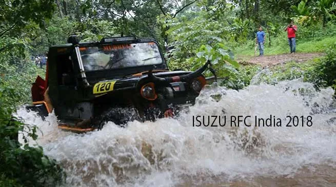ISUZU RFC India 2018 : Chow Ujjal Namshum of Arunachal at 3rd spot after Day1