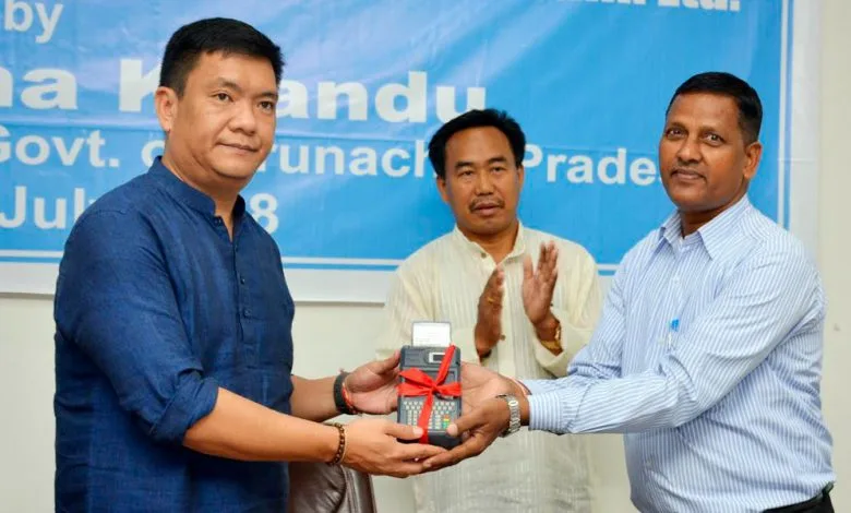 Arunachal : Khandu launches Micro-ATM services of Apex Bank