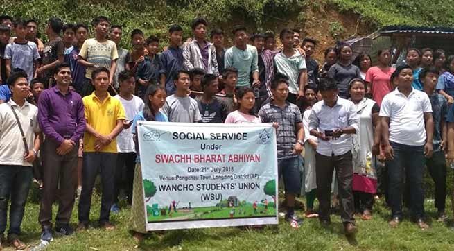 Arunachal: Mass Social services held at various places all over state