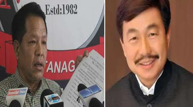 Arunachal: Nabam files PIL against Tapir Gao, Tapir ready to challenge
