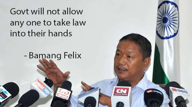 SUMAA issue: Govt will not allow any one to take law into their hands- Bamang Felix