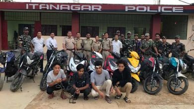 Arunachal:  Bike lifter Gang busted, 15 bikes recovered