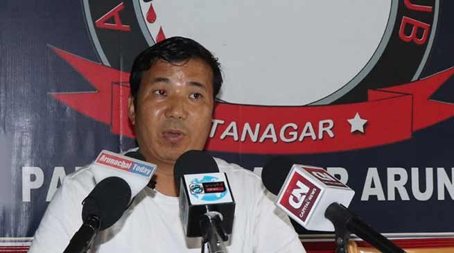 Itanagar : IHHT fund mismanaged- alleges Gora Lotak