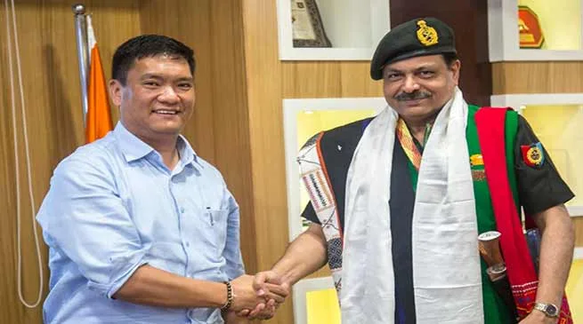 Khandu discussed with NCC officials for its expansion in Arunachal