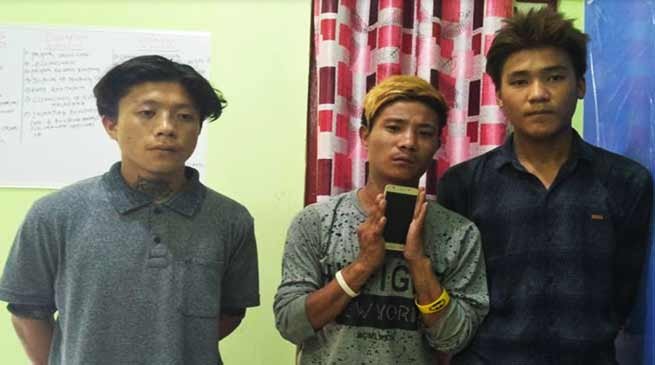 Itanagar: Capital police arrested 3 Mobile Snatchers within One hour 