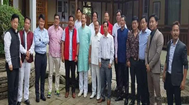 Itanagar : NPP team left for New Delhi