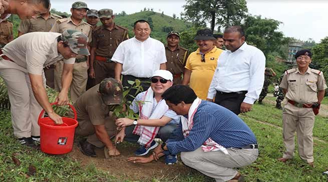 Arunachal:  Tree plantation should be taken up as a mission of life-Nabam Rebia