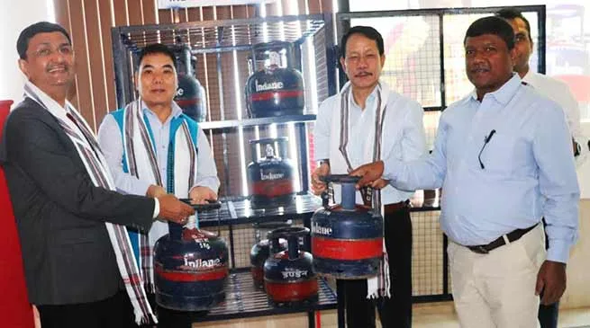 Arunachal: Libang launches small LPG cylinder