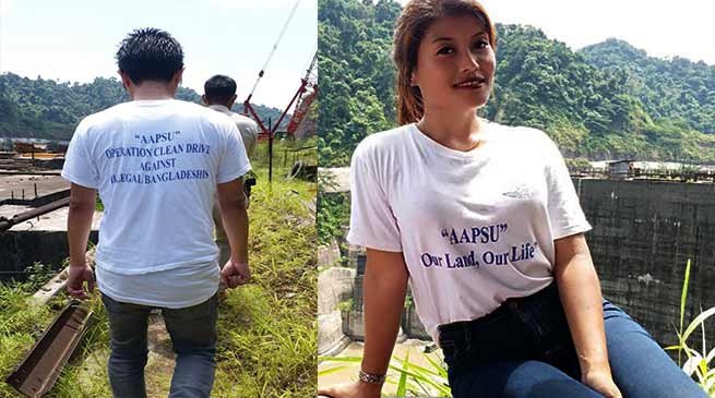 Arunachal : AAPSU launches Operation clean drive against ILP Violators, Illegal Bangladeshis
