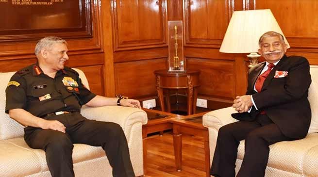 Arunachal: Governor meets Army Chief General Bipin Rawat