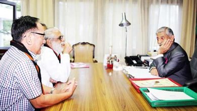 Itanagar:  All India Vivekananda Kendra Vice President calls on the Governor