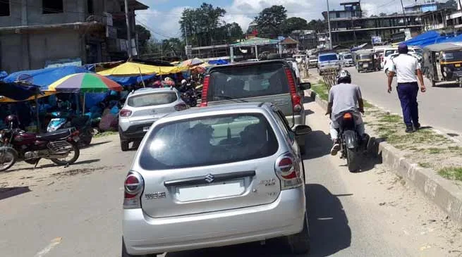 Itanagar: officials discusses Traffic Jam issue on NH-415