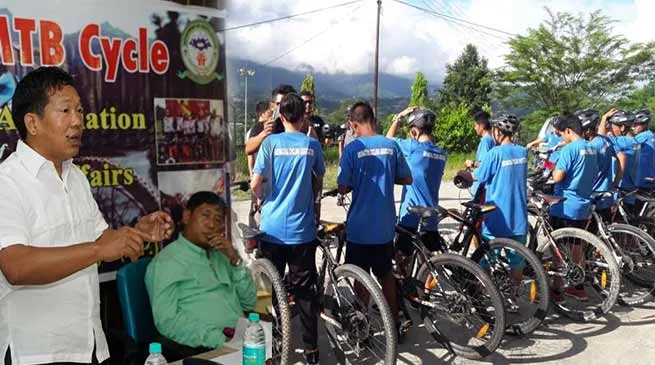 Arunachal:  Tago inaugurates workshop on MTB Cycling