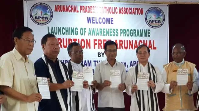 Itanagar: Tuki gives a clarion call for corruption fee Arunachal