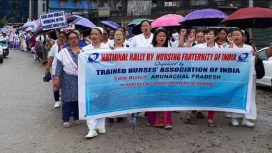 Itanagar: TNAI takes out procession in support of their of demand 