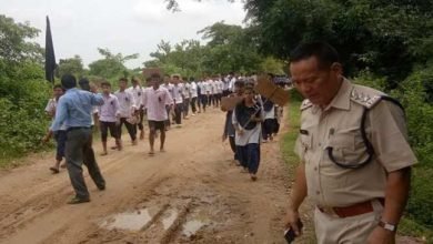 Minor's Rape Case: Protest March in Arunachal-Assam Border