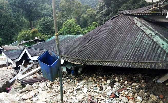 Arunachal:  Army transit camp in Sessa washed away by Flash Flood