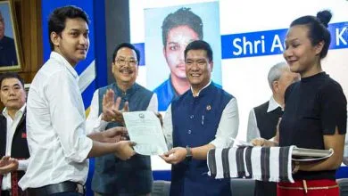 Arunachal:  TRIHMS begins it's academic session, CM Khandu hands over letter of admission to the first batch of MBBS students