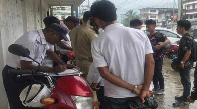 Arunachal: Drive against traffic violations in Naharlagun