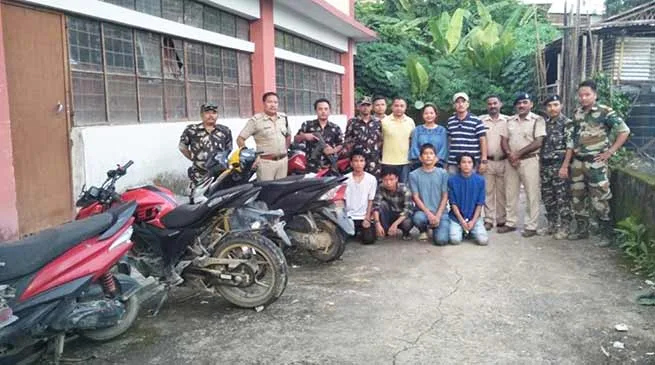 Arunachal: Itanagar police nab five vehicle lifter