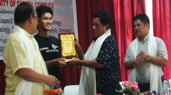 Arunachal: APSCS &T facilitates young Innovator Tadar Anang