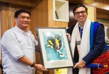 Arunachal: British Council Director Alan Gemmel calls on CM Pema Khandu