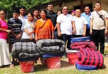 Itanagar : Kaso, Dhawan distributes Relief materials to Landslide, Flash flood victims