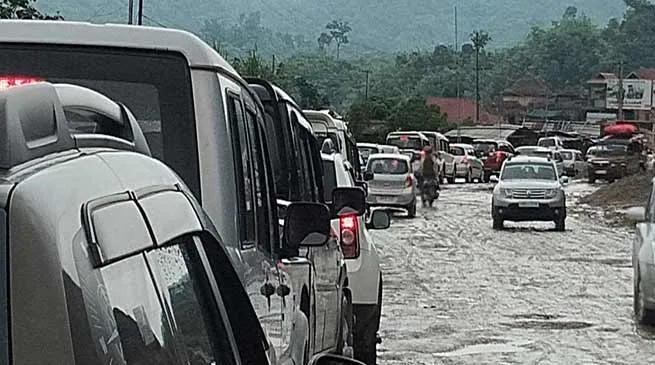 Itanagar: Traffic Jam becomes nuisance for residents of twin capital city