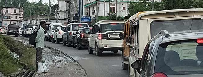 Itanagar: Traffic Jam becomes nuisance for residents of twin capital city