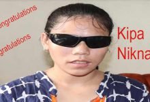 Arunachal: Visually impaired Kipa Niknam reaches top 12 in sa re ga ma pa.