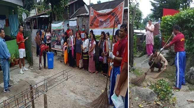 Arunachal: NDRF conducts door to door cleanliness drive