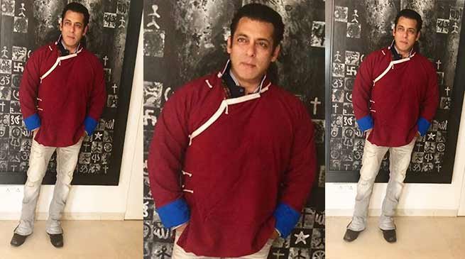 Arunachal: Salman Khan shares picture wearing monpa jacket