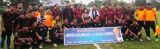 Arunachal: 11th T Chai Memorial Running Football Tournament 2018 kicks off