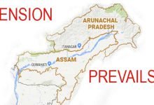 Tension prevails along Arunachal-Assam border