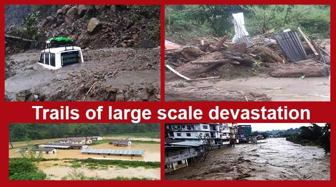 Arunachal : Landslide claims several lives, Khandu expresses shock and sorrow