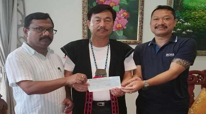 Arunachal: Aditya Mein donates Rs 10 lakhs to Kerala flood victims