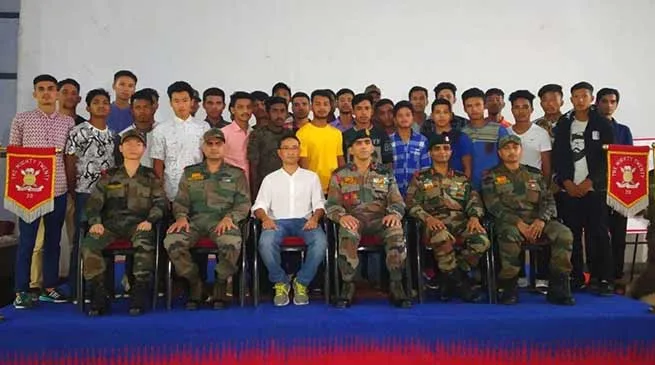 Arunachal: Army felicitates 41 youths who cleared recruitment test