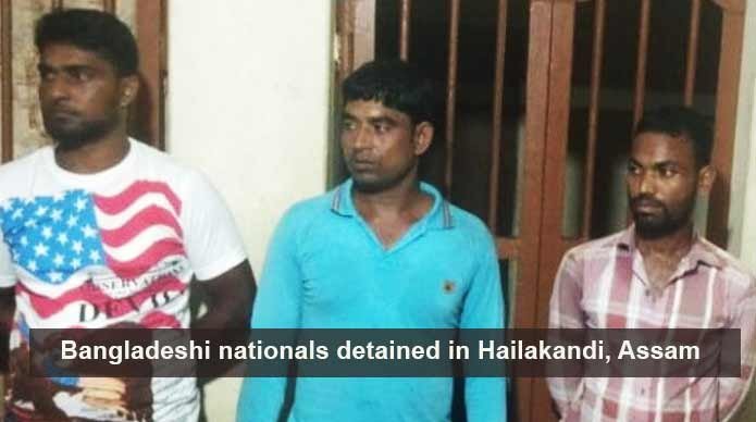 Assam: 3 Bangladeshi nationals detained in Hailakandi for violating Passport Act