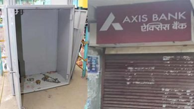 Arunachal: Miscreants try to loot SBI in Ganga, Vandalised Axis bank ATM