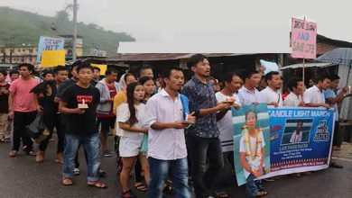 Itanagar: Gohpur hit and run case- Candle march for justice