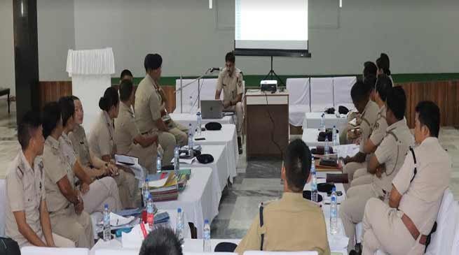 Itanagar: Capital police discusses Law and order