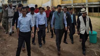 Arunachal Dy CM inspects Boys Hostel in NEFA building at Shillong