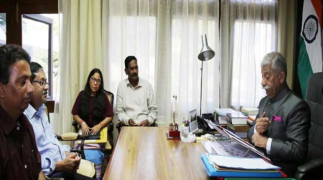 Arunachal: NIT Director calls on the Governor