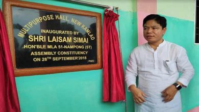 Arunachal: Laisam Simai inaugurates 3 projects in Nampong