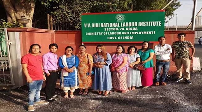 AAPLU team takes part in training camp at National labour institute at NOIDA