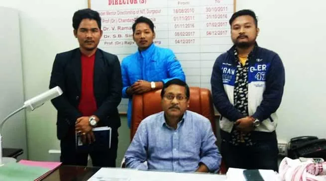 Arunachal:  AAPSU leader meet NIT Director