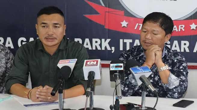 Itanagar: AAPSU reiterated demand for ouster of capital DC Prince Dhawan