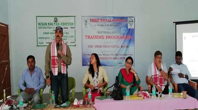 Arunachal: KVK Namsai Enlightened the Farmers under Krishi Kalyan Abhiyan